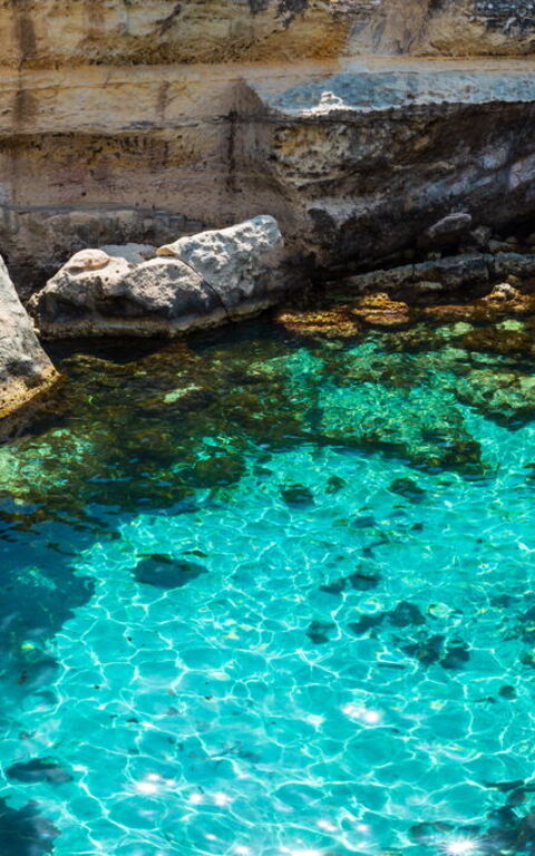 Grotta della Poesia in Apulien