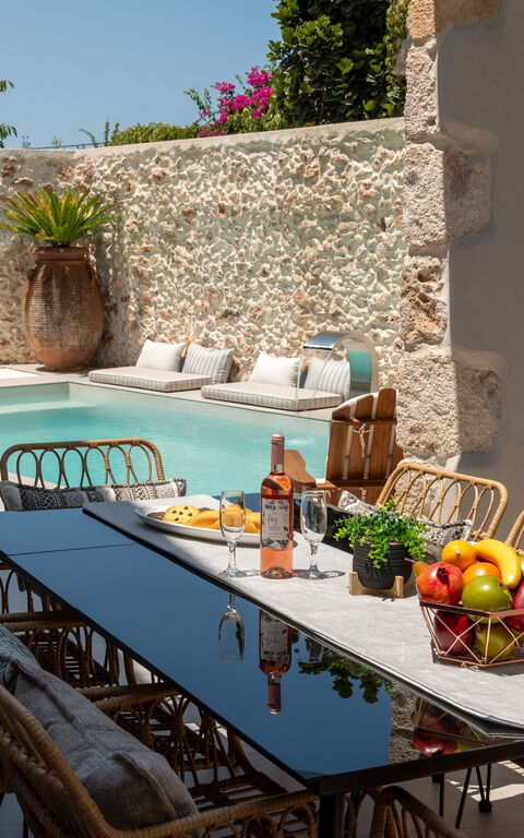 Luxusvilla oder Hotelaufenthalt