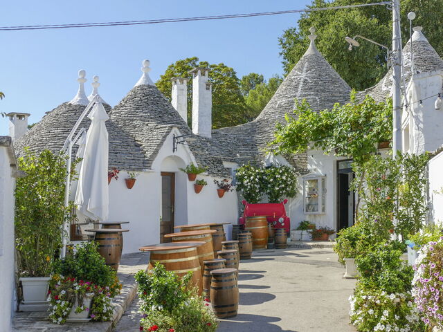 Übernachten in einem Trullo