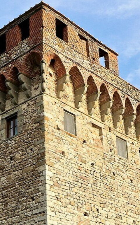 Die Burg der Vikare von Lari