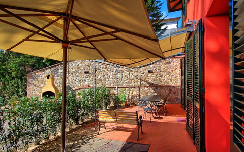 Unterkunft Casa Rossa 4: Balkon / Terrasse / Patio