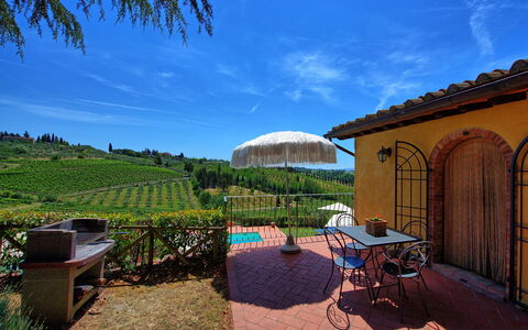 Unterkunft Casa Rossa 3: Balkon / Terrasse / Patio, Draussen