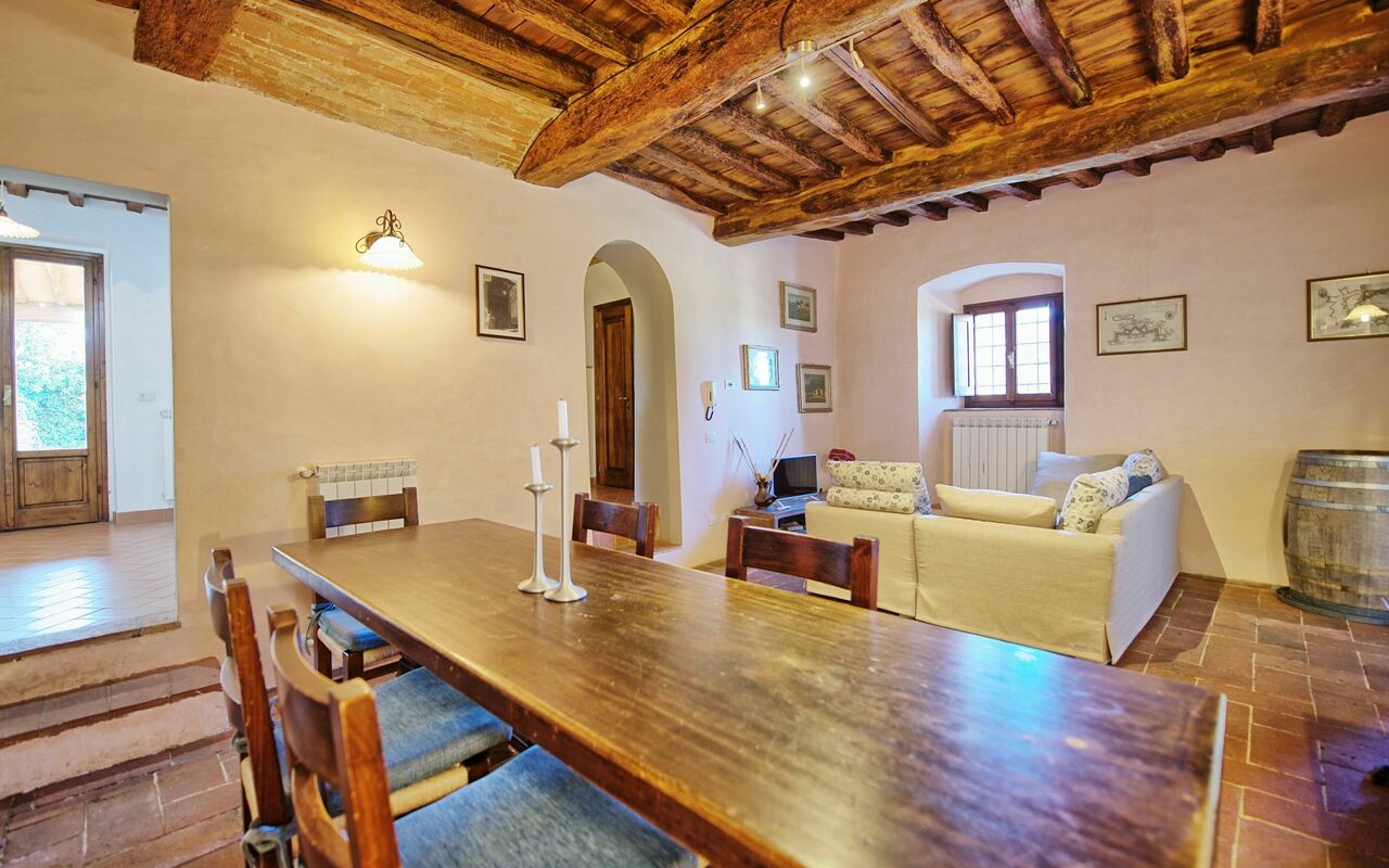 Unterkunft Pozzo Dei Desideri 2: Esszimmer, Wohnzimmer