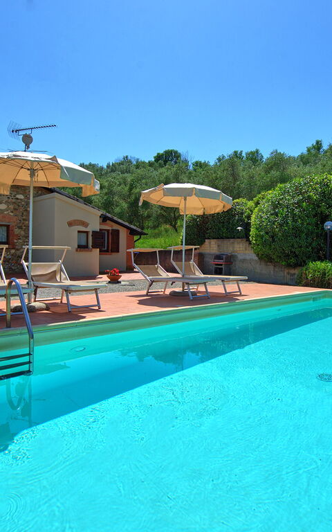 Cuccardino: Draussen, Schwimmbad