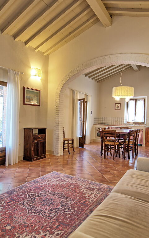 Cuccardino: Esszimmer, Küche, Wohnzimmer