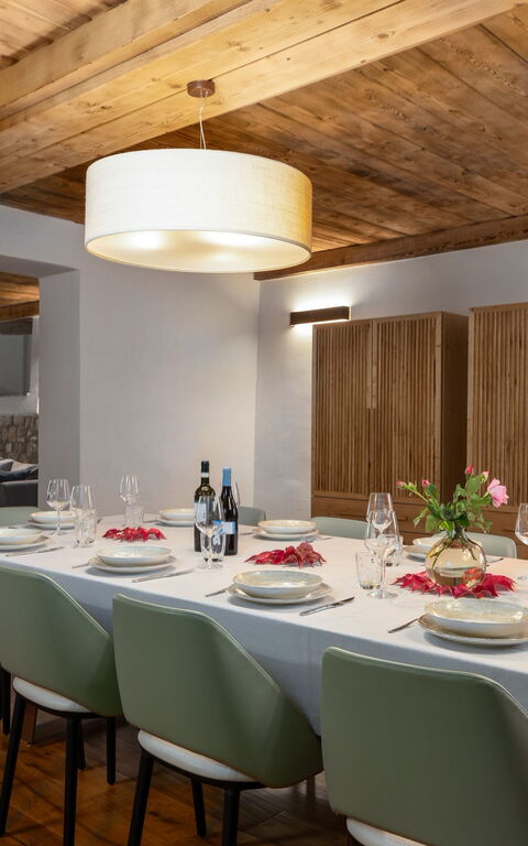 Villa Simone: Esszimmer