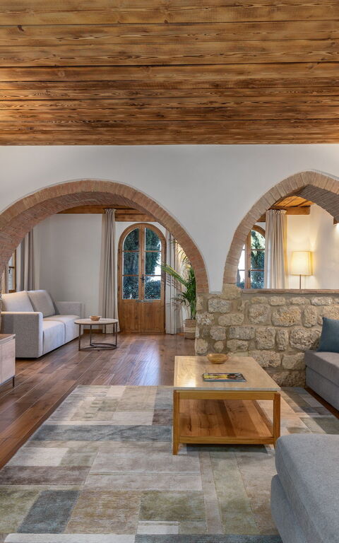 Villa Simone: Wohnzimmer