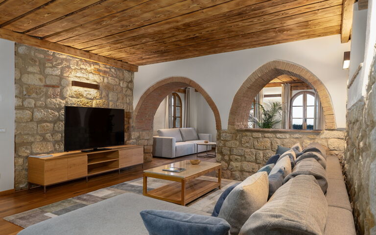 Villa Simone: Wohnzimmer