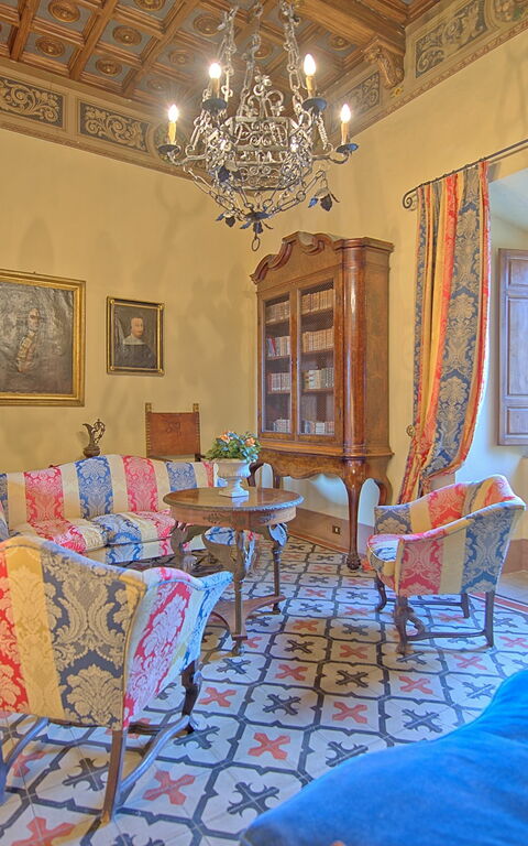 Castello Leopoldo: Wohnzimmer