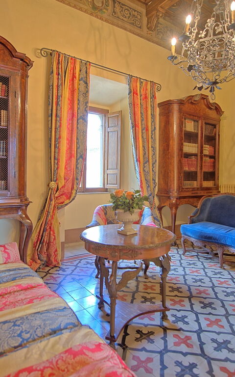 Castello Leopoldo: Wohnzimmer