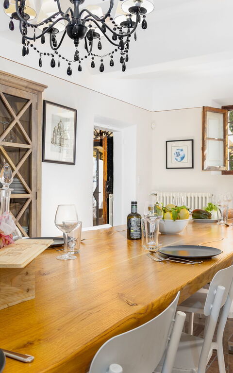 Villa Orchidea: Esszimmer