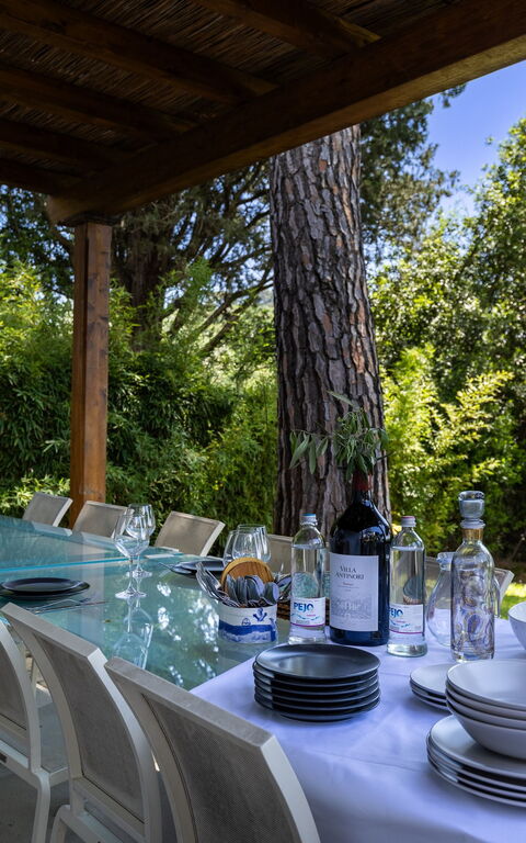 Villa Orchidea: Außen, Balkon / Terrasse / Patio, Draussen