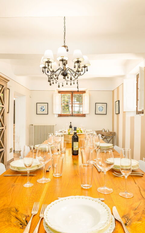 Villa Orchidea: Esszimmer