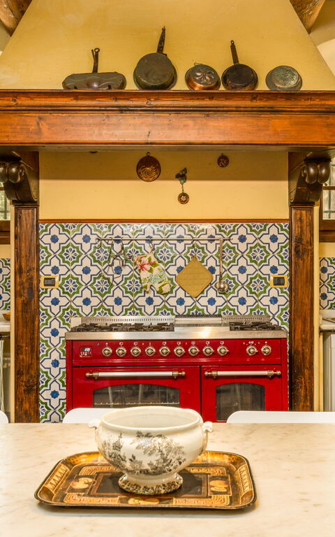 Villa Orchidea: Esszimmer