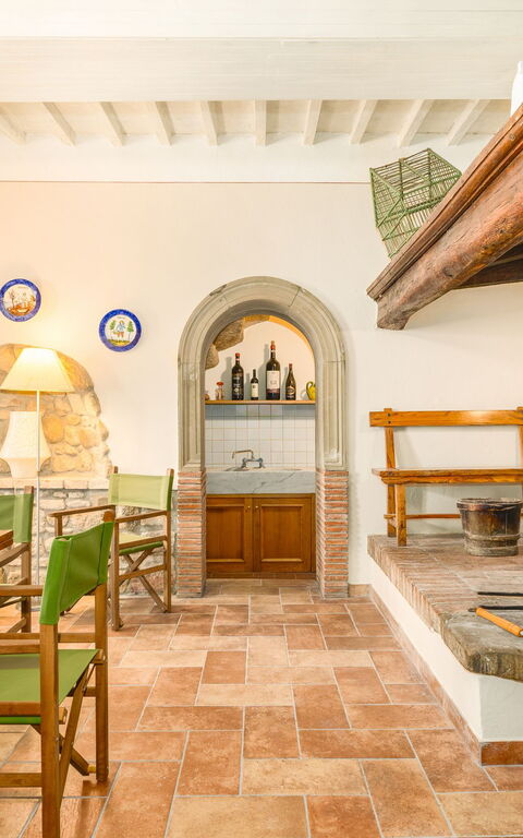 Villa Orchidea: Esszimmer