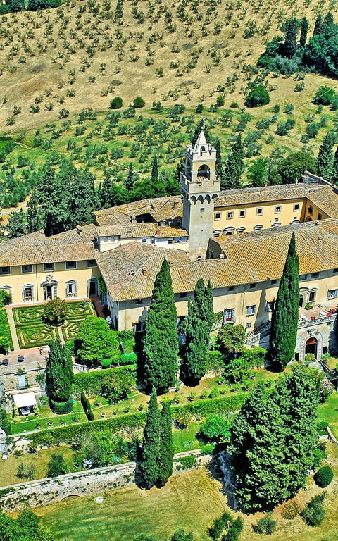 Montegufoni: Ansichten, Außen, Draussen