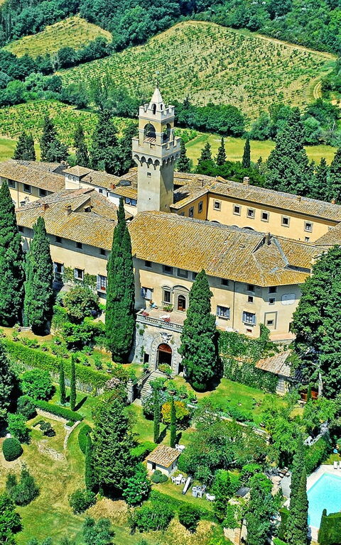 Montegufoni: Ansichten, Außen, Draussen