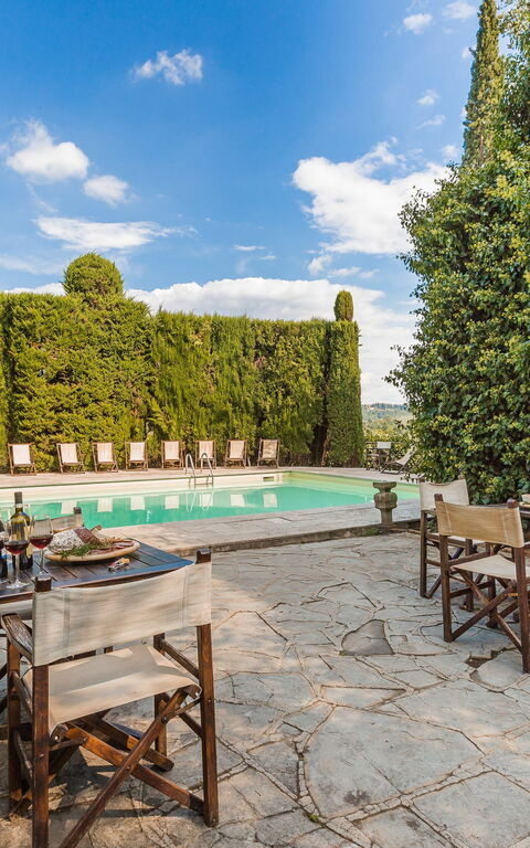 Montegufoni: Schwimmbad