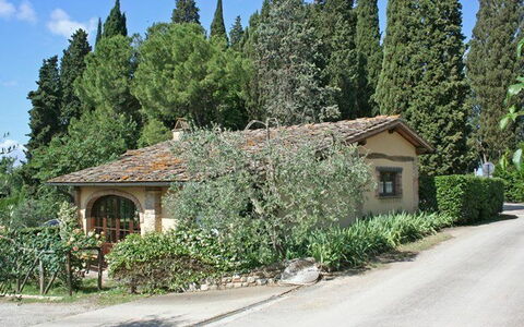 Unterkunft Forno: Außen, Garten
