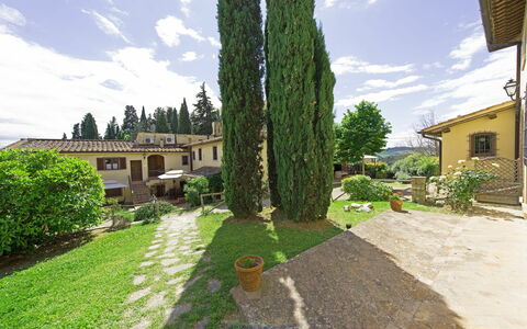 Unterkunft Villa Acciaioli: Außen, Draussen, Garten