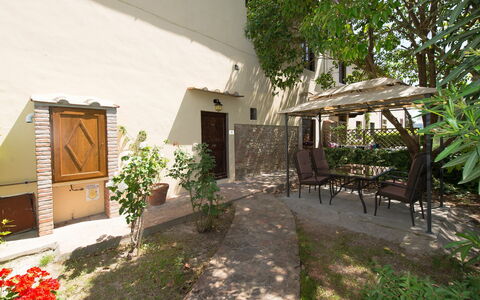 Unterkunft Tramonto: Draussen, Garten