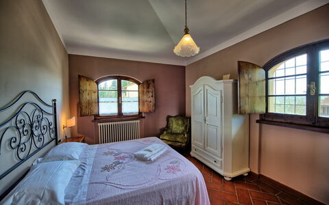 Unterkunft Villa Acciaioli: Schlafzimmer