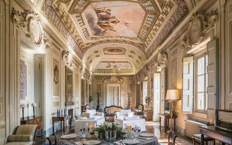 Unterkunft Galleria: Esszimmer, Wohnzimmer