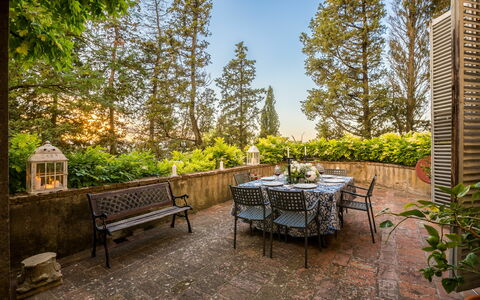 Unterkunft Galleria: Draussen, Garten