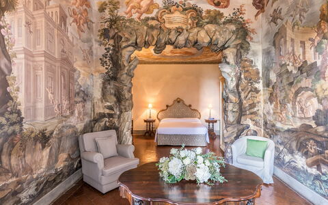 Unterkunft La Grotta: Wohnzimmer