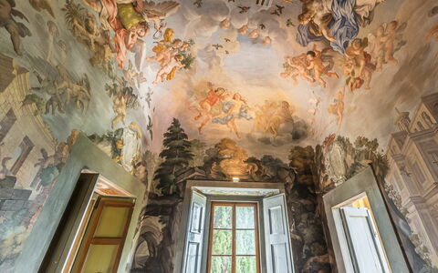 Unterkunft La Grotta: Wohnzimmer