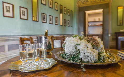 Unterkunft La Grotta: Esszimmer, Zimmerdetails