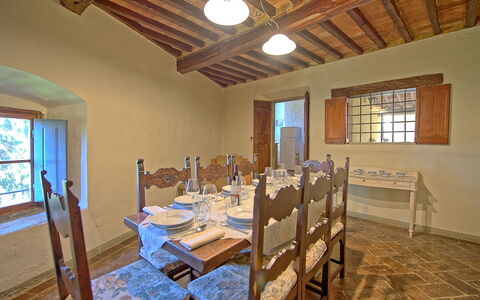 Unterkunft Galleria: Esszimmer