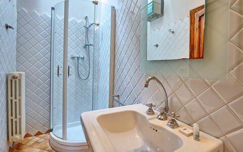 Unterkunft Montegufoni 19b: Bad