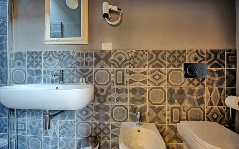 Unterkunft Montegufoni 22: Bad