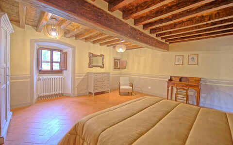 Unterkunft Montegufoni 13: Schlafzimmer