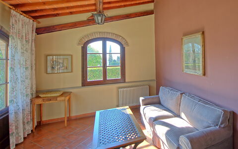 Unterkunft Forno: Wohnzimmer