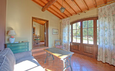 Unterkunft Forno: Wohnzimmer