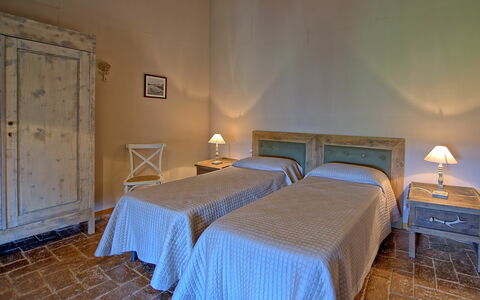 Unterkunft Montegufoni 30: Schlafzimmer