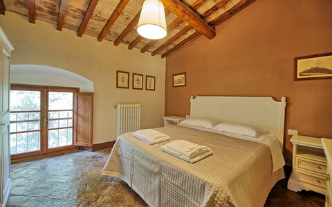 Unterkunft Montegufoni 19b: Schlafzimmer
