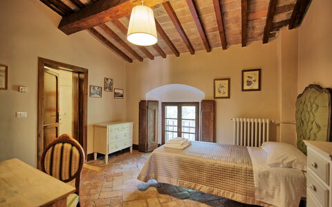 Unterkunft Montegufoni 19b: Schlafzimmer