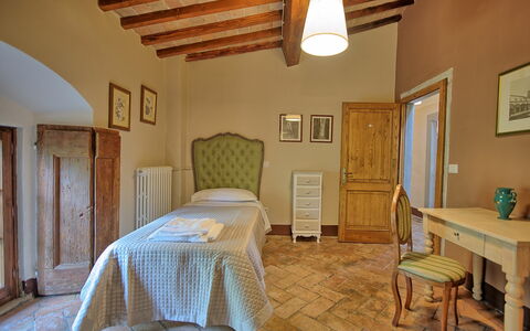 Unterkunft Montegufoni 19b: Schlafzimmer