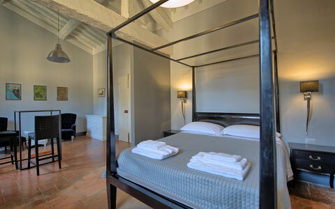 Unterkunft Montegufoni 22: Schlafzimmer