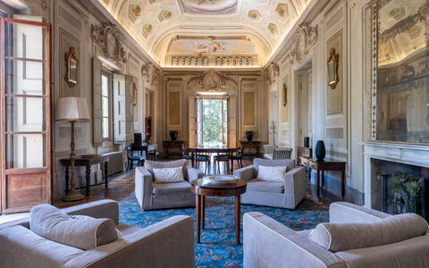 Unterkunft Galleria: Wohnzimmer