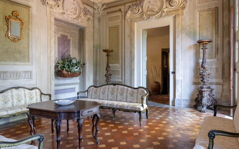 Unterkunft Galleria: Wohnzimmer