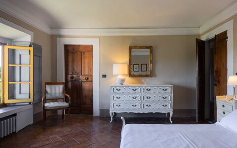 Unterkunft Galleria: Schlafzimmer