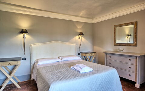 Unterkunft Galleria: Schlafzimmer