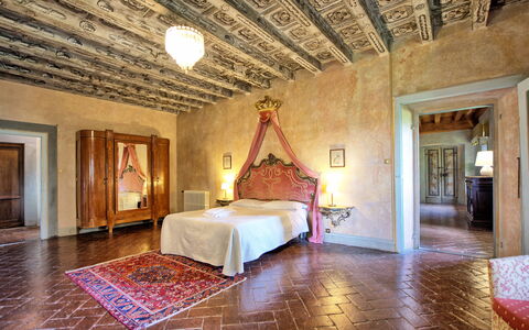 Unterkunft Montegufoni 23: Schlafzimmer