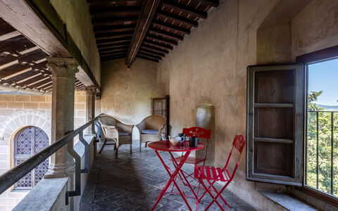 Unterkunft Torre 2: Balkon / Terrasse / Patio