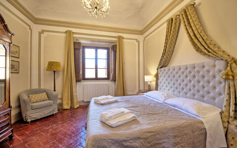 Unterkunft Segretario: Schlafzimmer