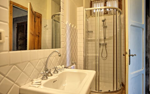 Unterkunft Fattoressa: Bad